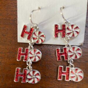 Bundle 3 for $12.  Sparkly Christmas Dangle Earrings